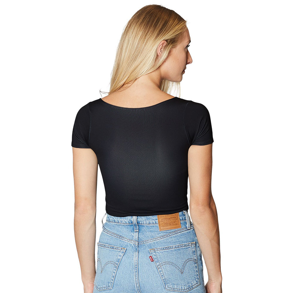 Tampa Spartans Black Babydoll Tee