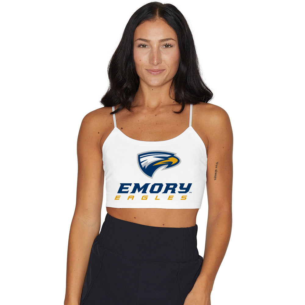 Emory White Spaghetti Tank