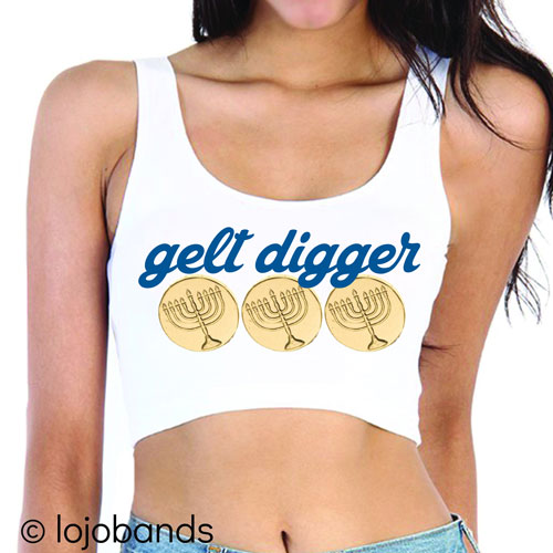 Gelt Digger Crop Tank Top