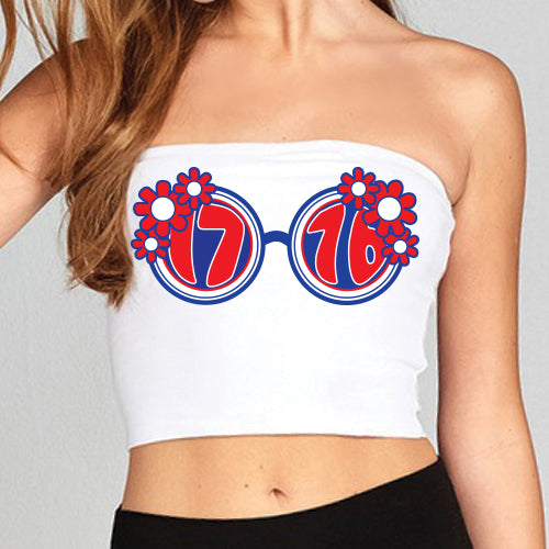 Groovy 1776 Sunglasses Tube Top