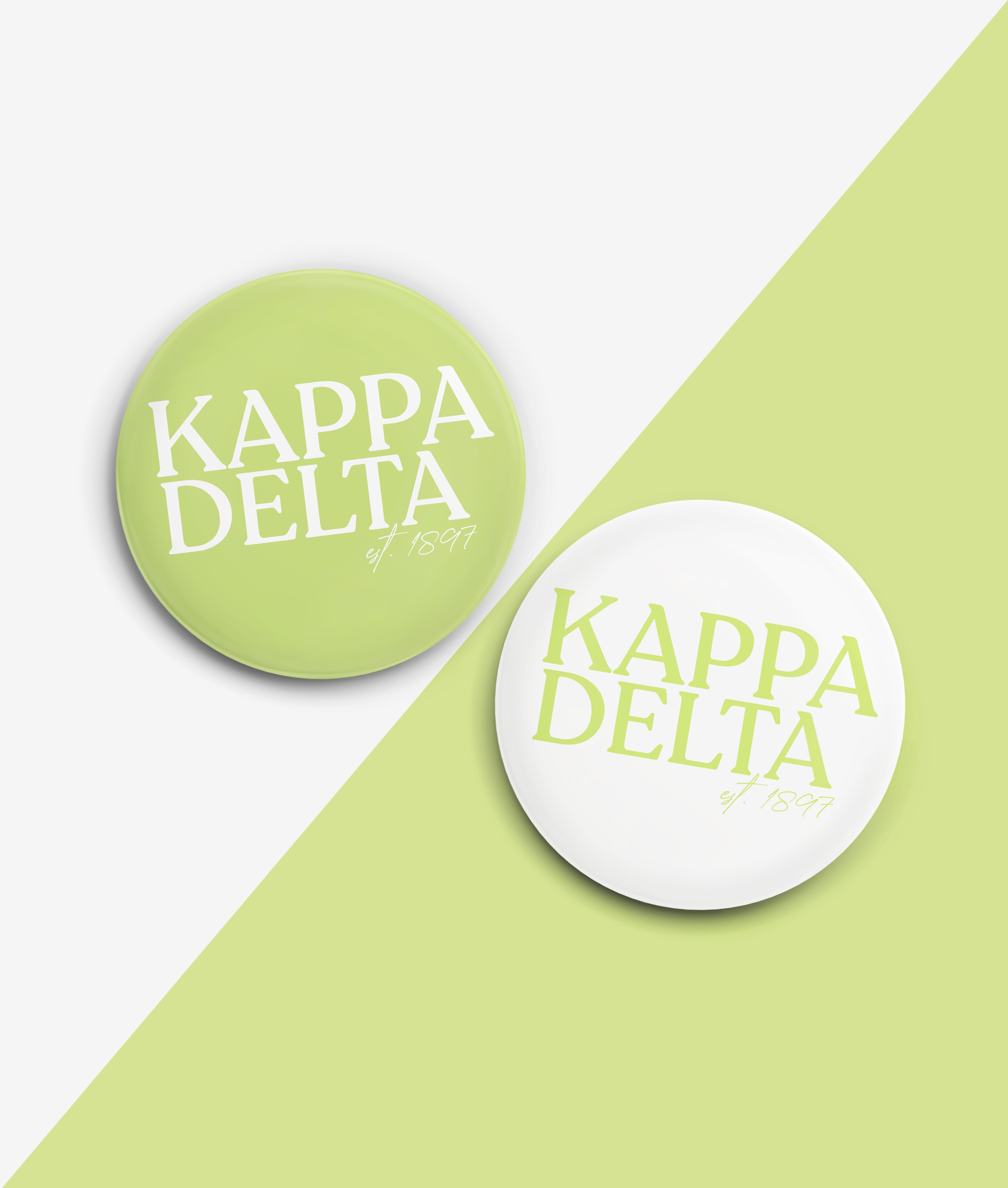 Kappa Delta Acrylic Coasters