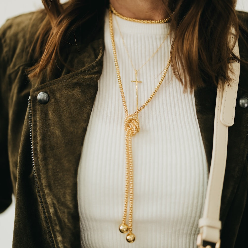 Multi-Style Choker Wrap Chain Necklace - WATERPROOF