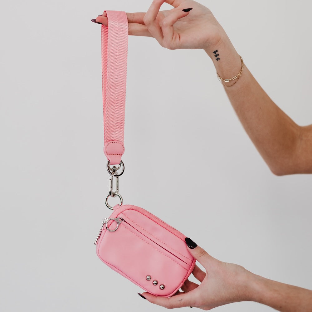 Nelly Nylon Card Wallet Wristlet