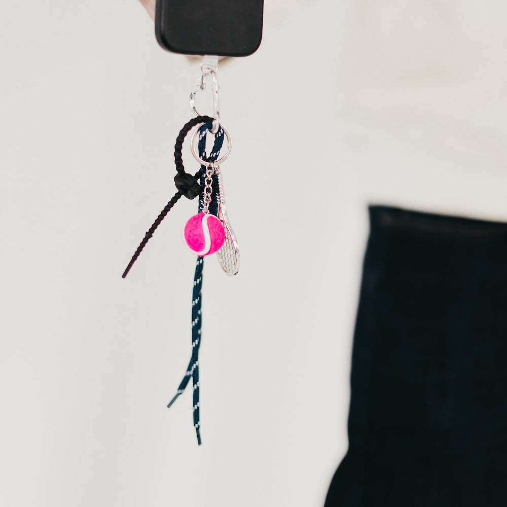Tennis Rope Charm Key Chain