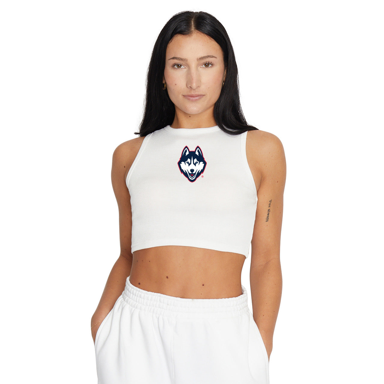 UConn Touchdown Ribbed Tank